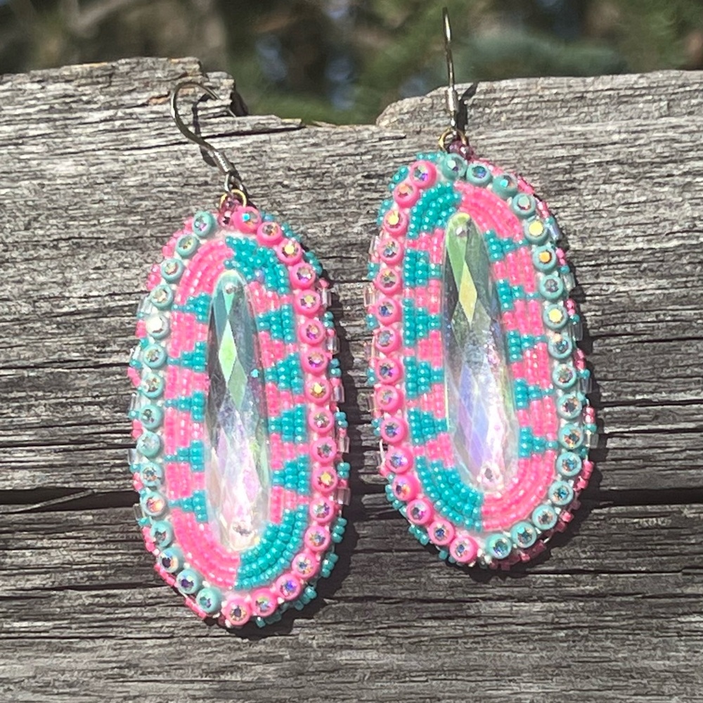 Colorful Beaded Earrings